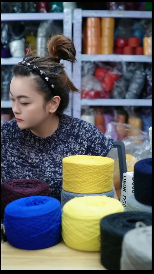 羊毛欢姐手编线D505