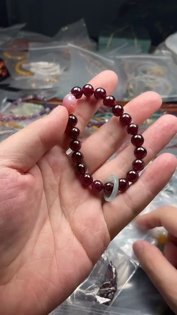 手串未镶嵌石榴石多样性发货拍一发一