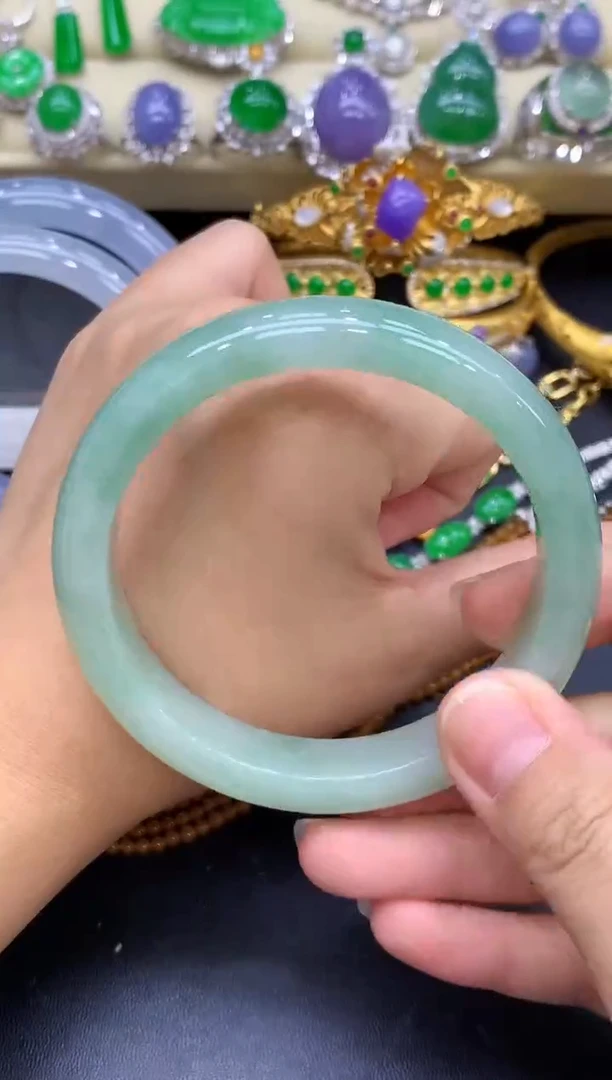 未镶嵌手镯翡翠482-中国好珍宝