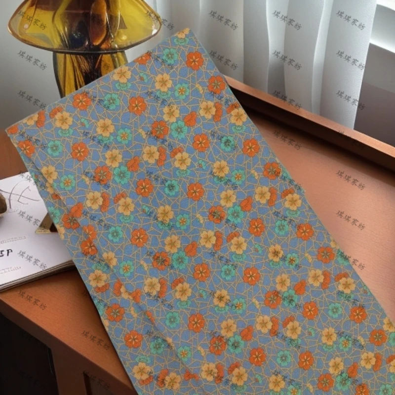 精品双层纱床单--一路生花 220*240-1