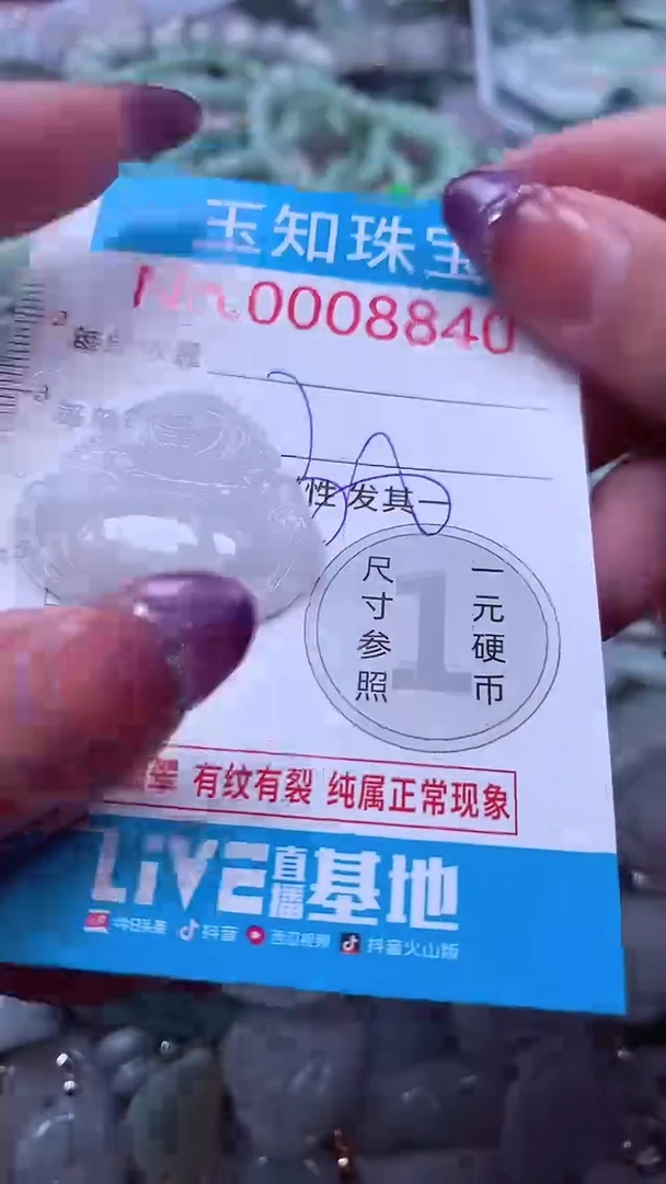 翡翠未镶嵌吊坠(不含链)8840