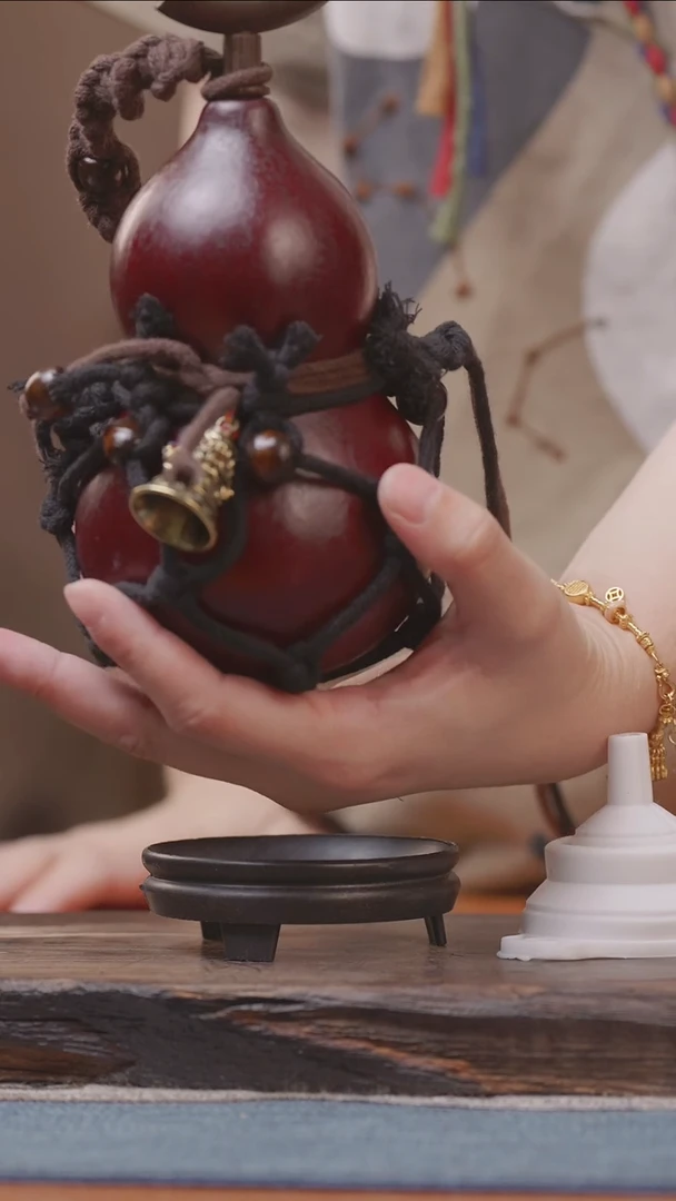 1674号精品大漆葫芦防腐防渗装水茶酒