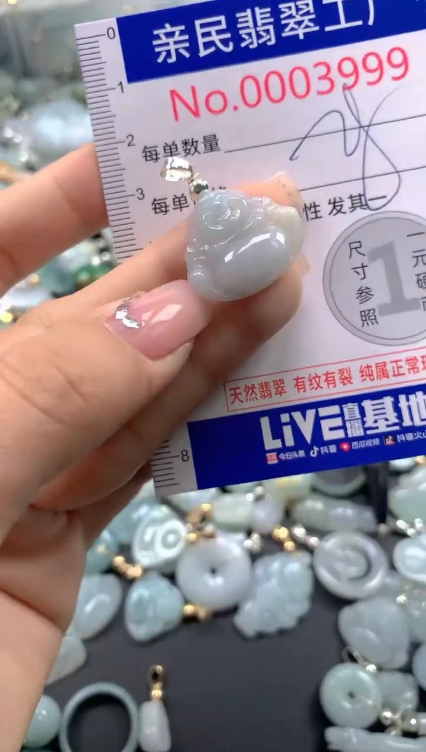 颈饰未镶嵌翡翠3999