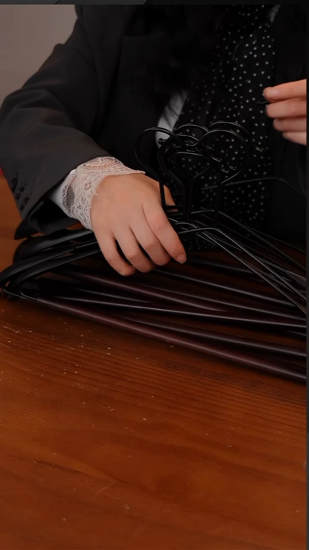 陶72-木铁艺衣架