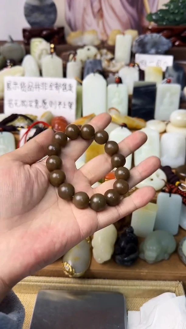 【闪购商品】和田玉颈饰未镶嵌手串