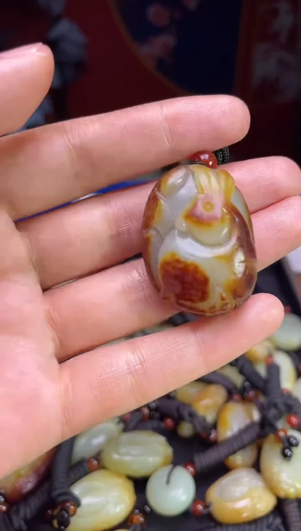 颈饰未镶嵌和田玉123