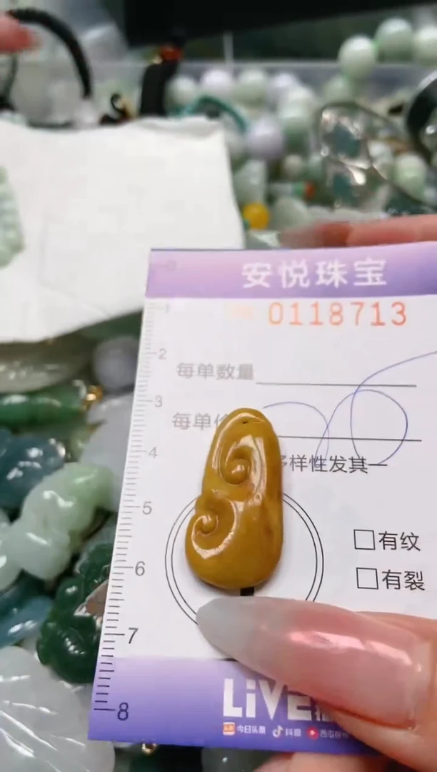 【闪购商品】翡翠颈饰未镶嵌闪购0118713