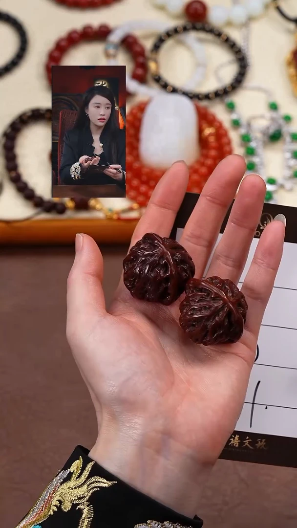 把件文玩核桃小*儿柒禧文玩回血好物