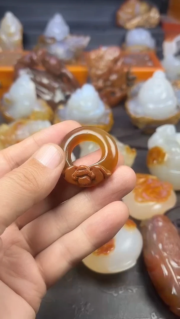 【闪购商品】玛瑙/玉髓吊坠未镶嵌1