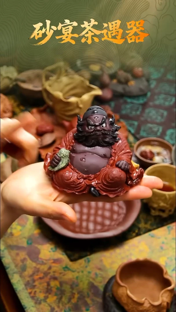 紫砂张小萌《钟馗伏魔》