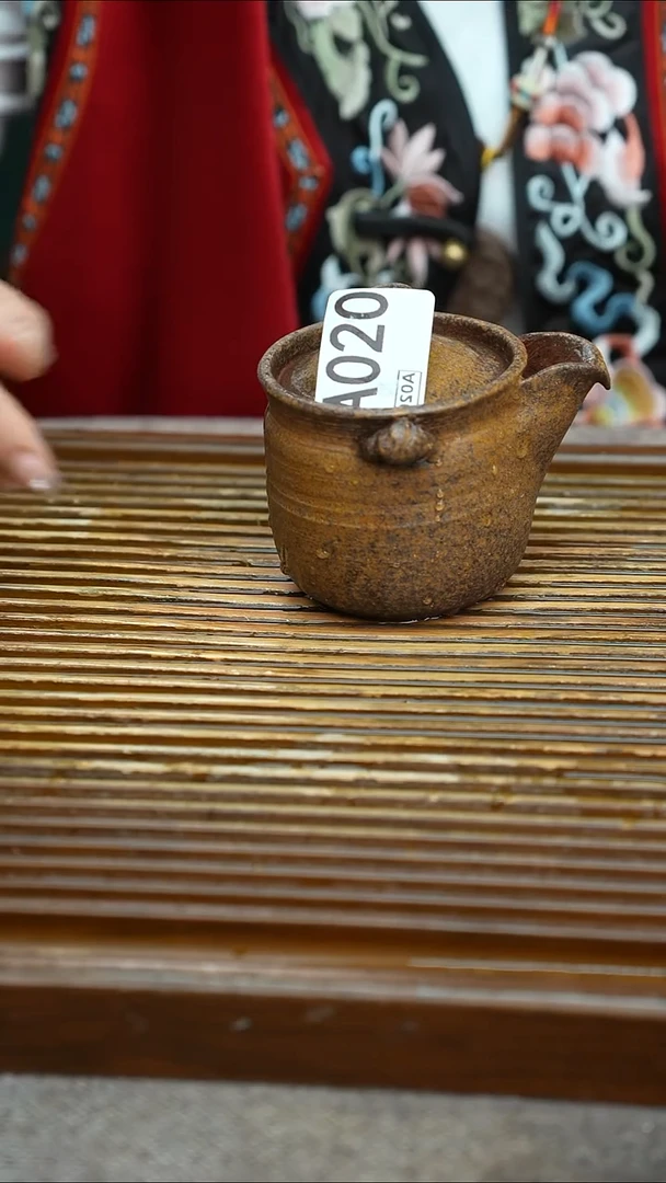 万古烧粗陶手工茶具
