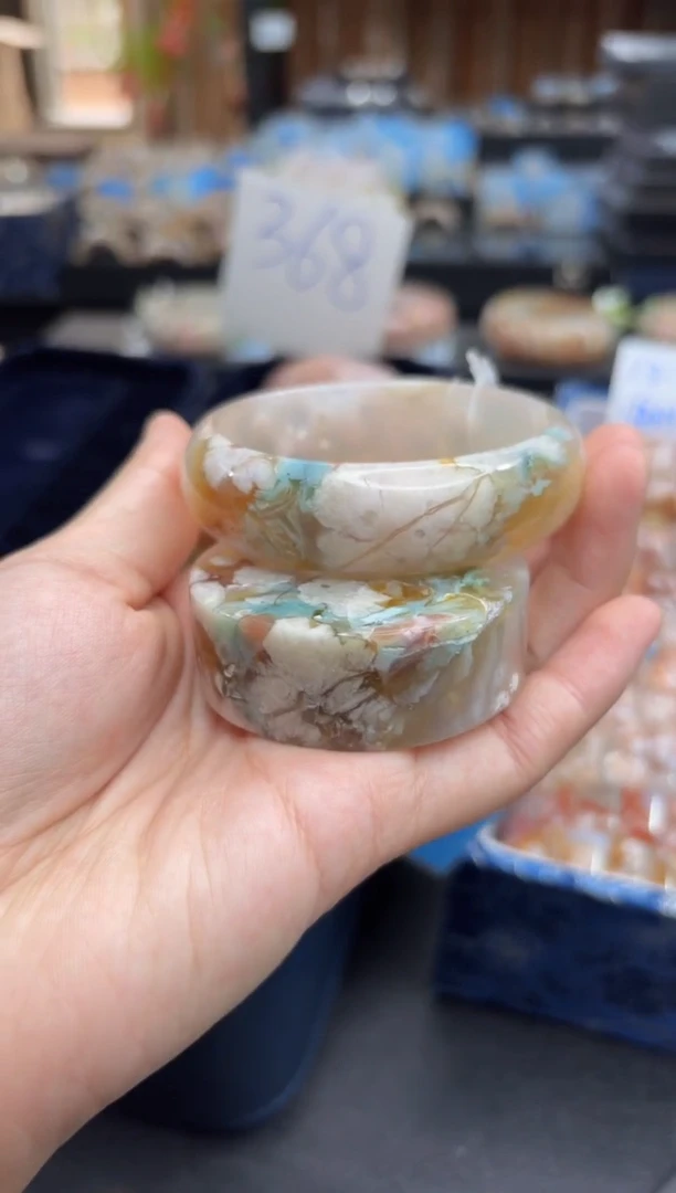 未镶嵌手镯石英质玉A539(56圈赠送镯心)