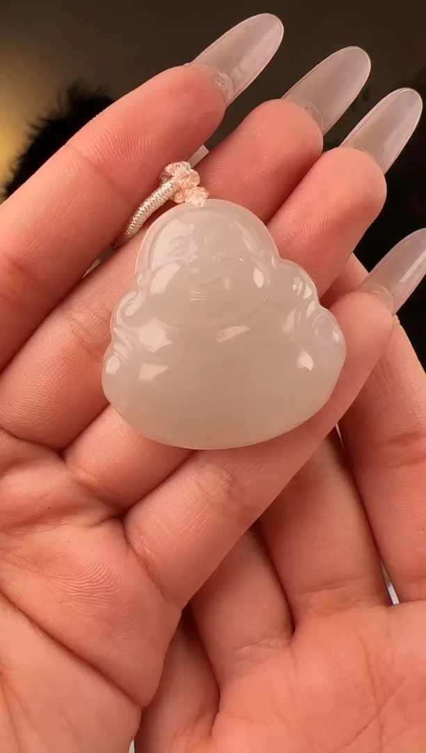 【闪购商品】和田玉颈饰未镶嵌佛公 4118 多样性发