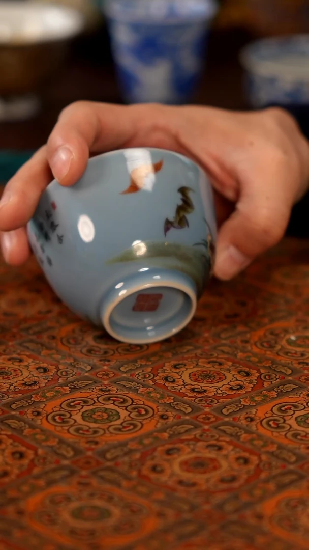 瓷片景德镇窑口茶器