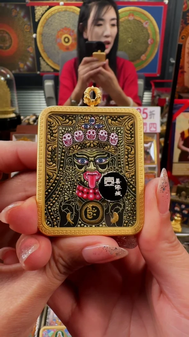 【闪购商品】吊坠壹善缘城手绘唐卡扎基年终大促