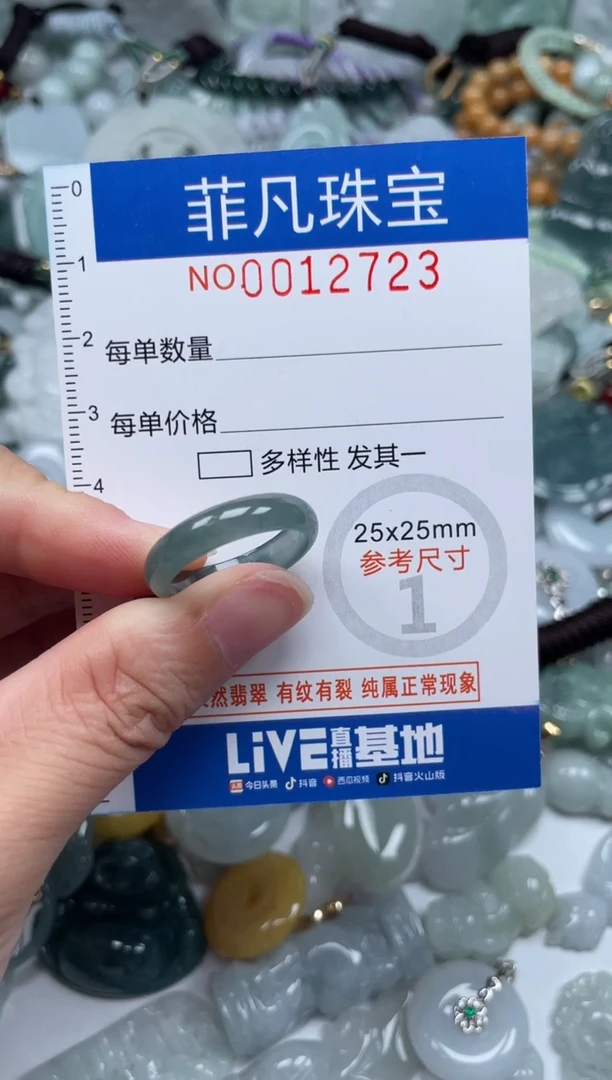 颈饰未镶嵌翡翠12723