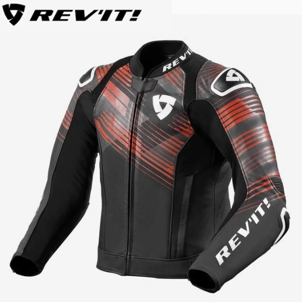 Revit Apex 顶点摩托车竞速皮夹克皮衣机车赛道防摔防护【惠】