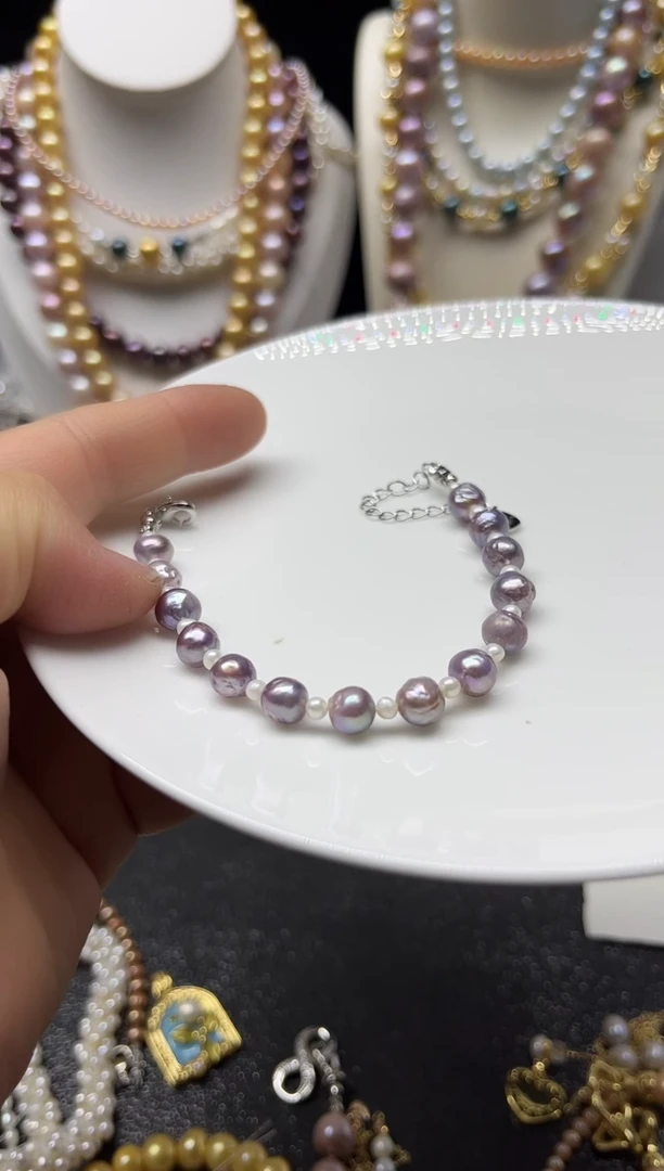 淡水珍珠未镶嵌颈饰多人