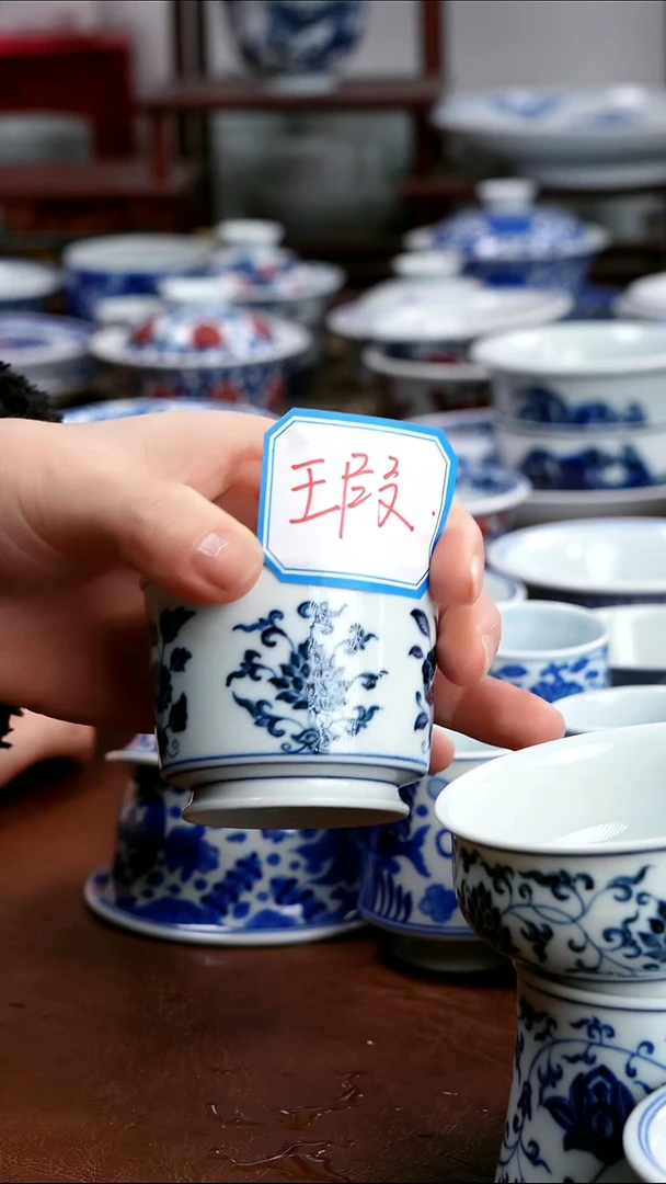 景德镇高端茶器景德镇墨奈纯手工手绘高端茶器