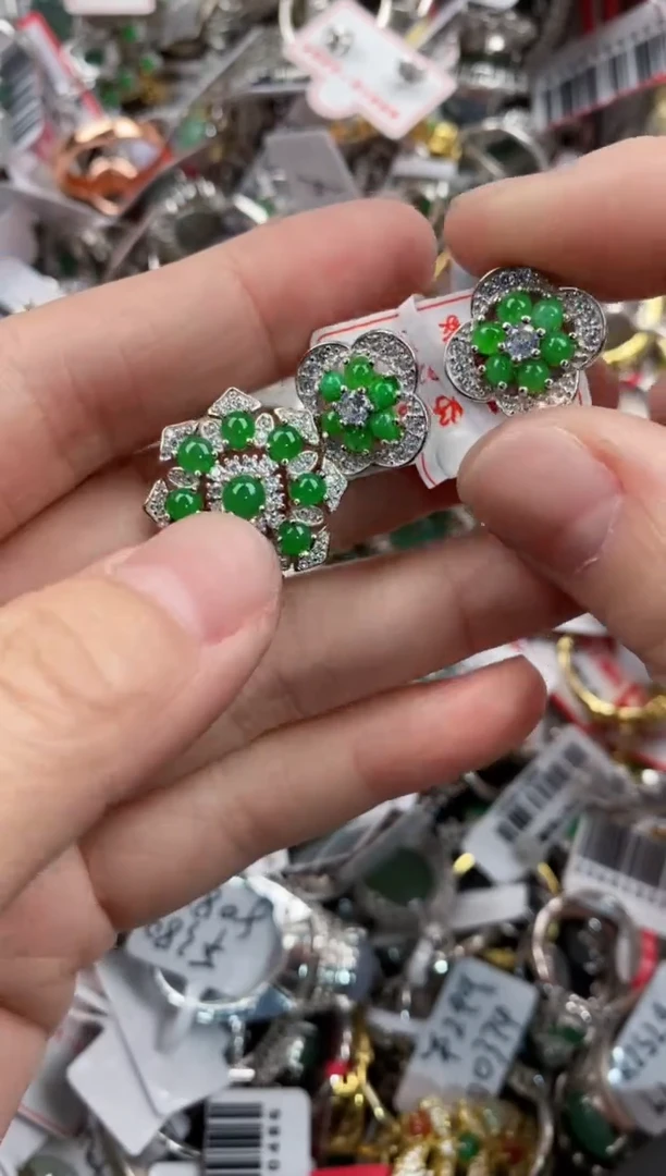 银S925镶嵌戒指翡翠11-11-11----3