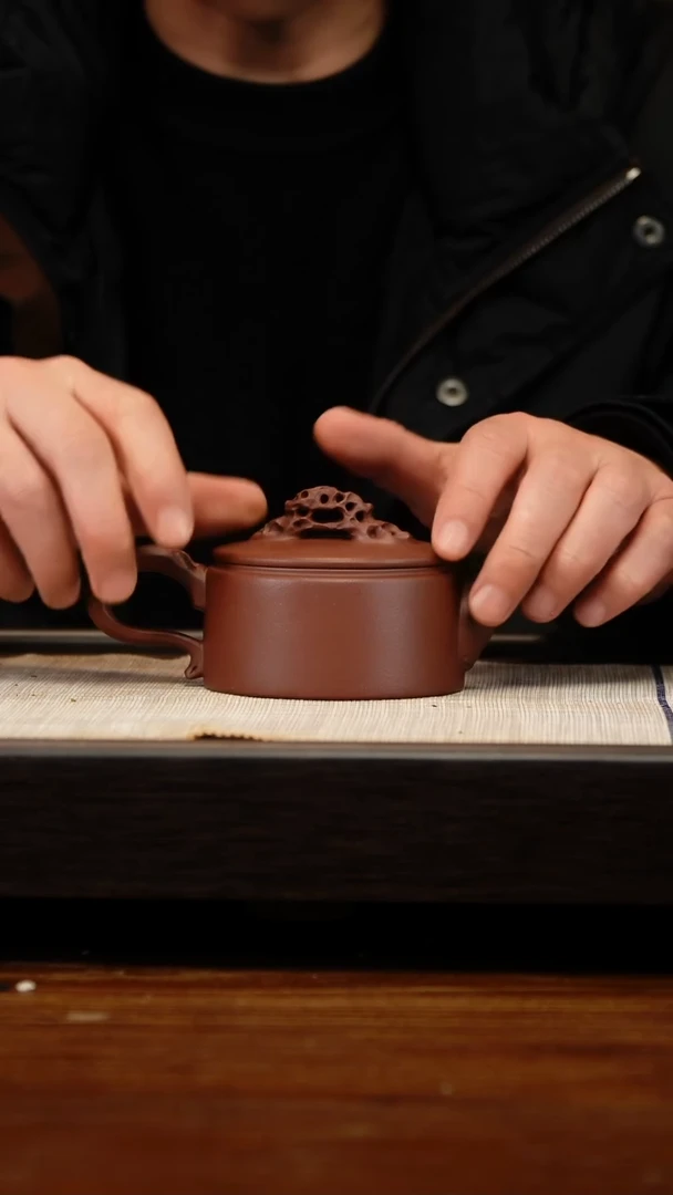 茶壶紫砂云根料天际