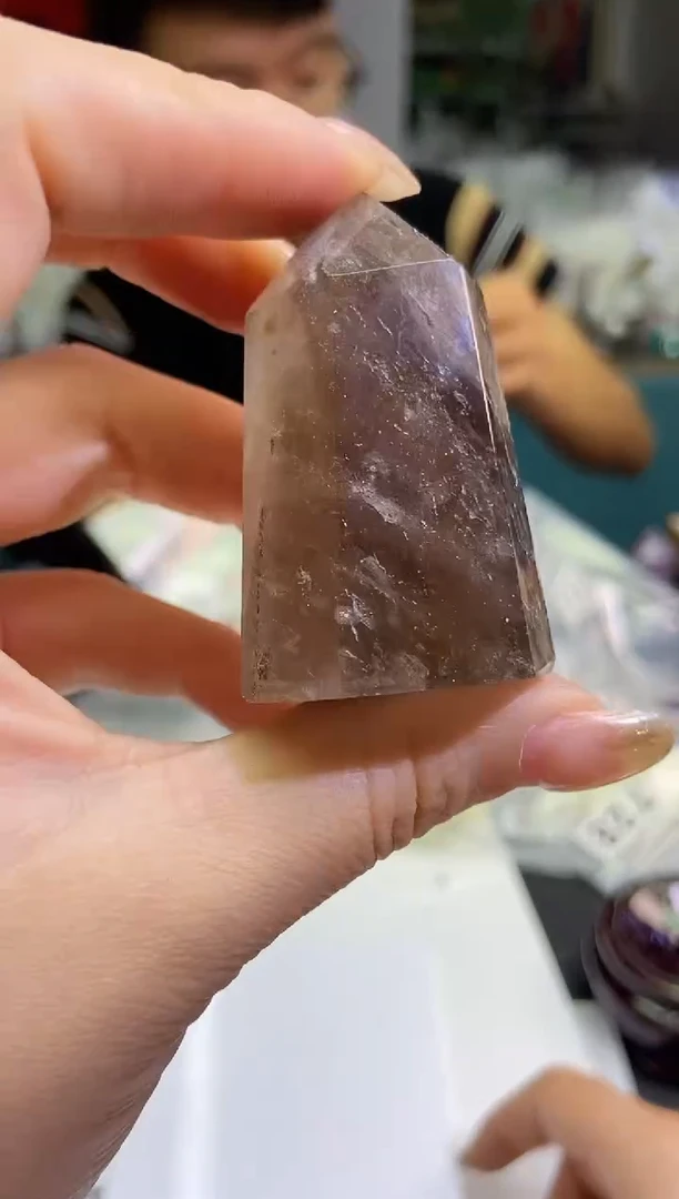 未镶嵌套链水晶摆件/735多样性发一件