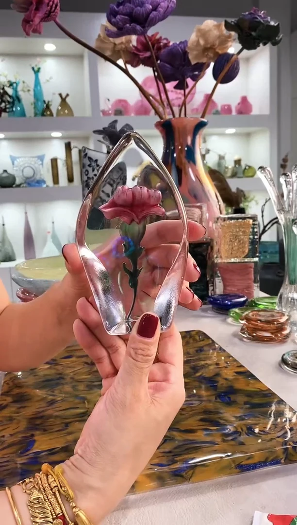 慕忆家手作琉璃花瓶