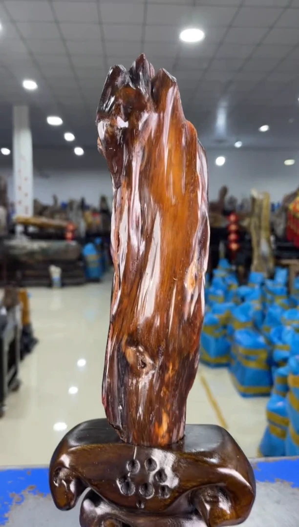 【闪购商品】硅化玉摆件未镶嵌58