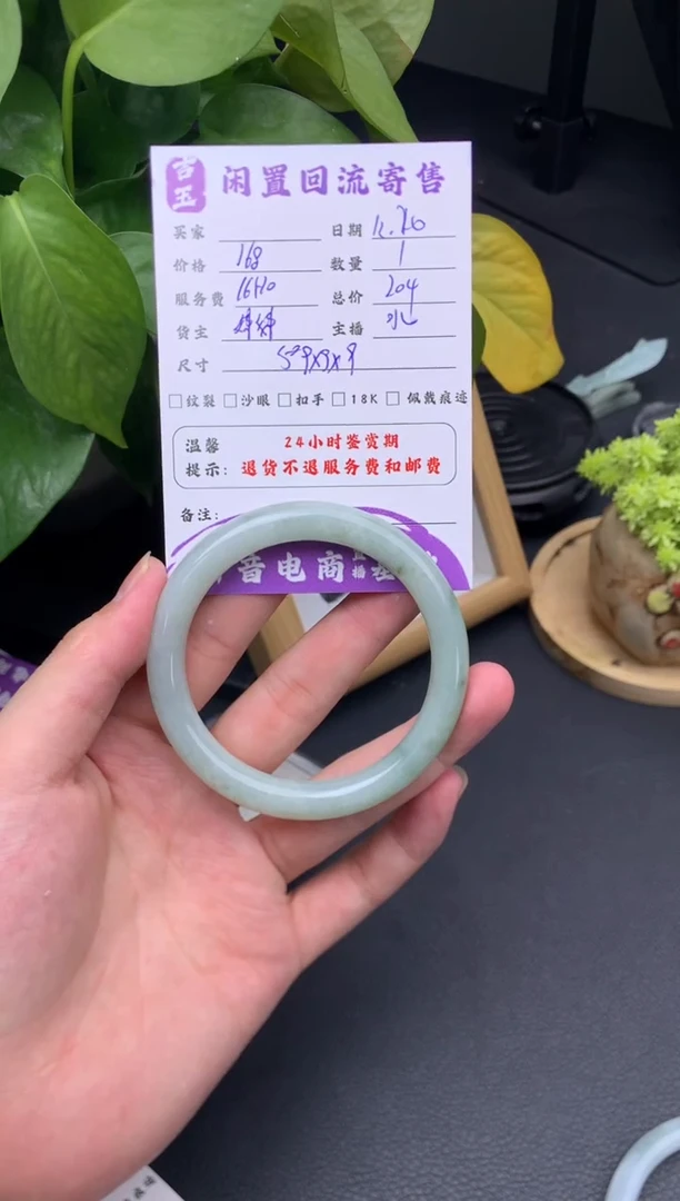 未镶嵌手镯翡翠手镯