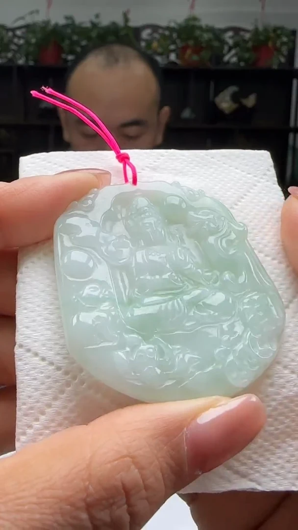 【闪购商品】翡翠颈饰未镶嵌天然翡翠A货吊坠