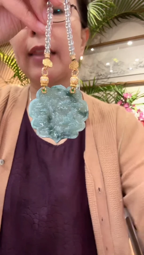 【闪购商品】翡翠颈饰未镶嵌国风