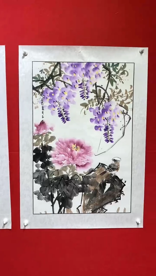 国画国画NYQ杰牛云勤老师作品