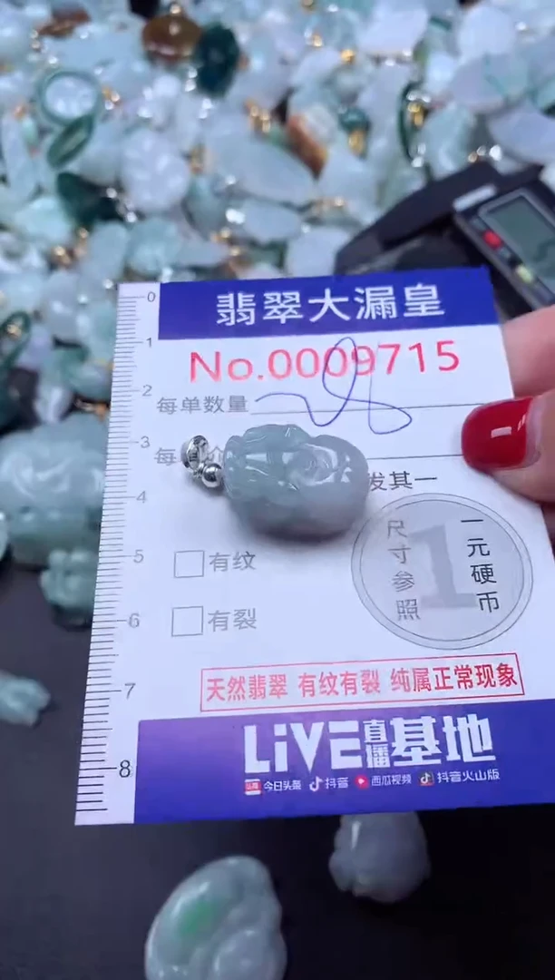 颈饰未镶嵌翡翠9715