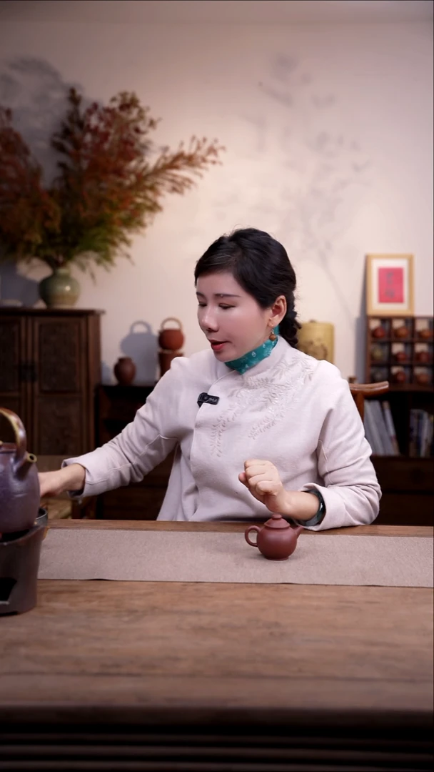 茶壶紫砂巨轮珠