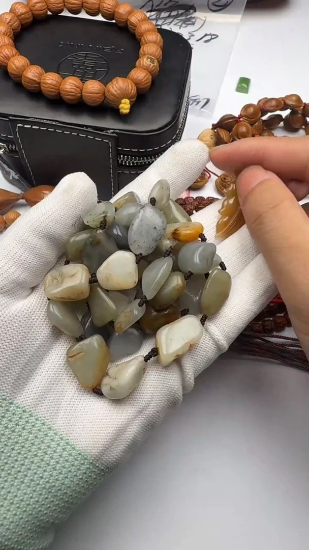 未镶嵌手串和田玉和田玉手串