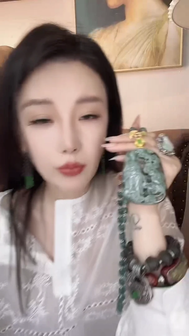 翡翠未镶嵌项链1****虎翡翠A955