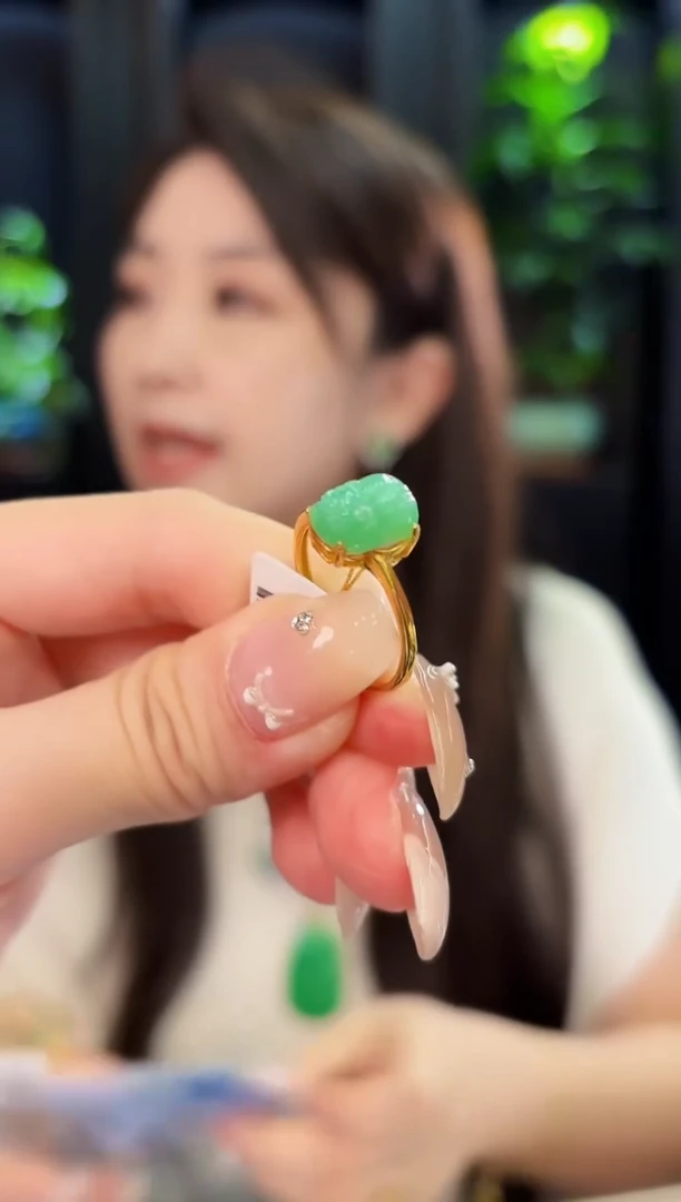 翡翠戒指未镶嵌 缅料A货/支持复检/一件