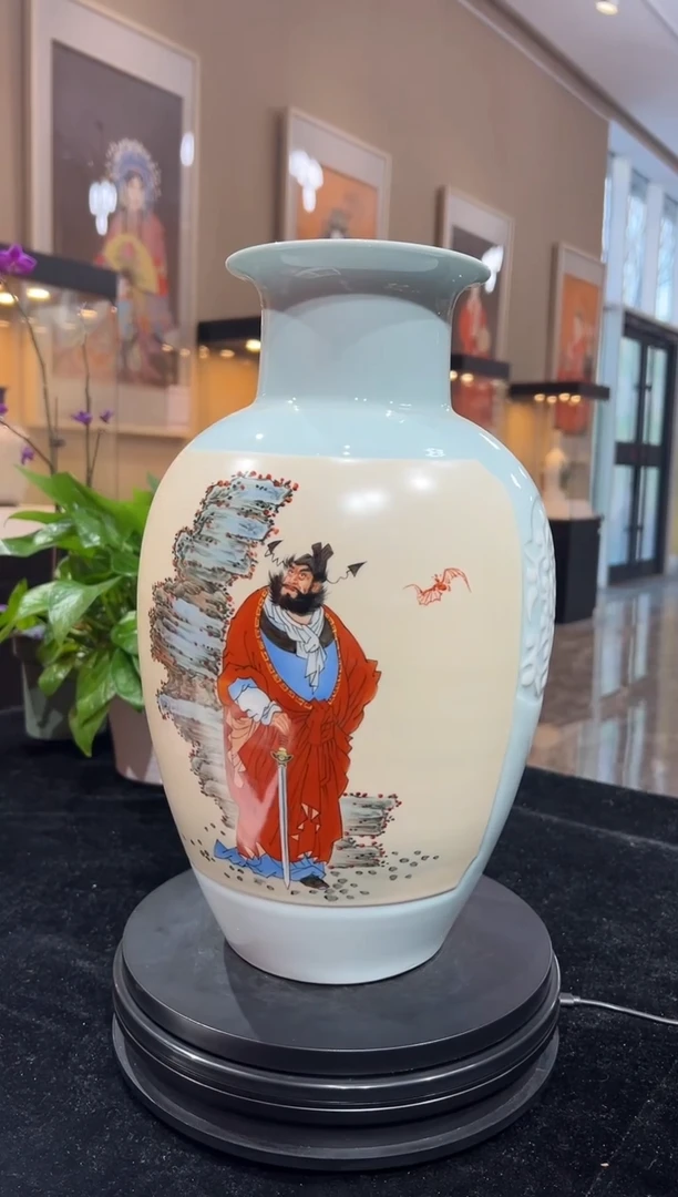 其他瓷崔景哲-瓷器-Z小-福在天地间