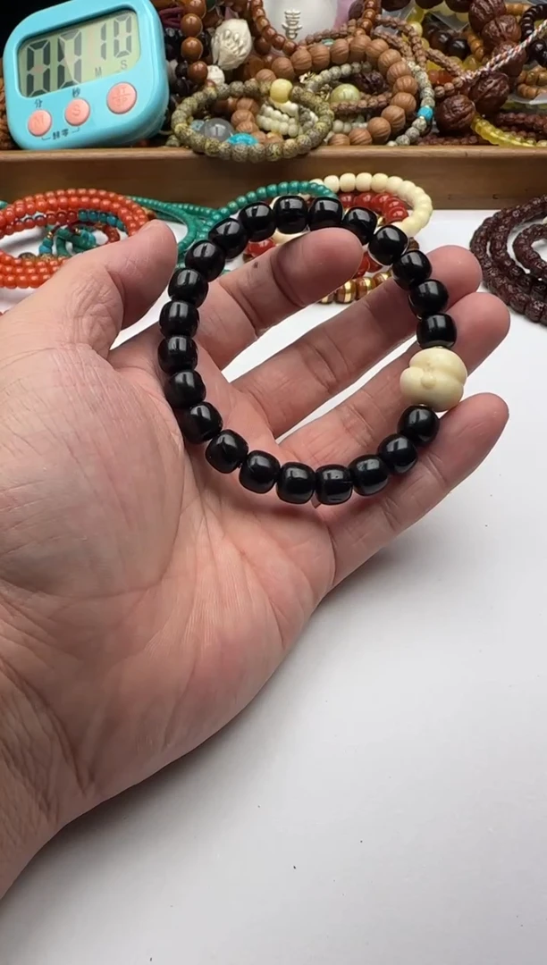 吊坠椰蒂未镶嵌文玩椰帝手串