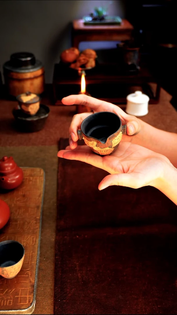 8693刻字公道杯还原烧