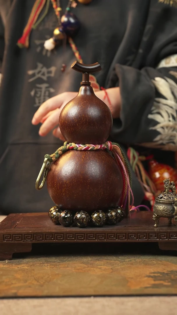 458大漆一物一拍记葫堂出品【不带手串】