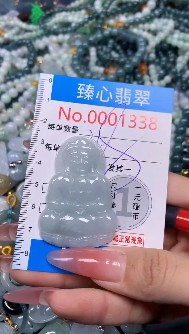 【闪购商品】翡翠颈饰未镶嵌含绳0001338