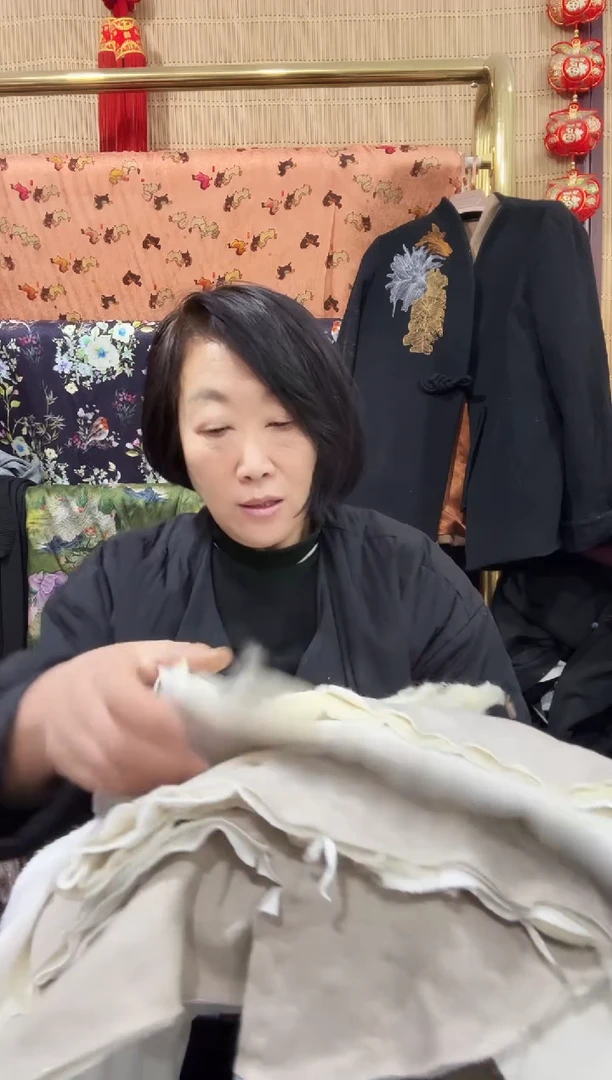 处理绗棉布头一块      261号