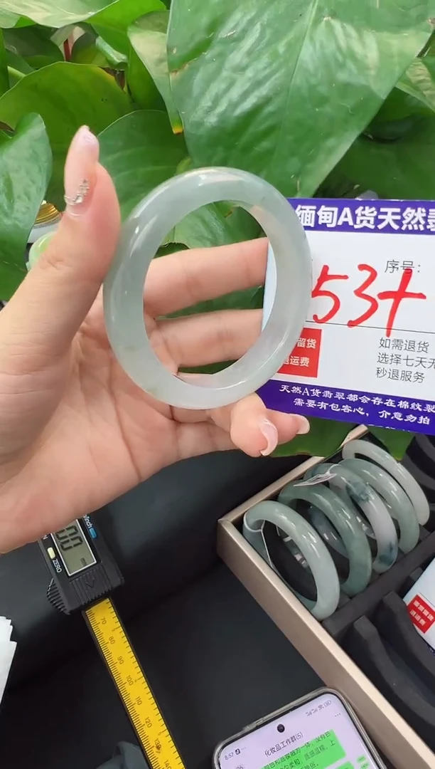 未镶嵌手镯翡翠天然缅甸A货手镯