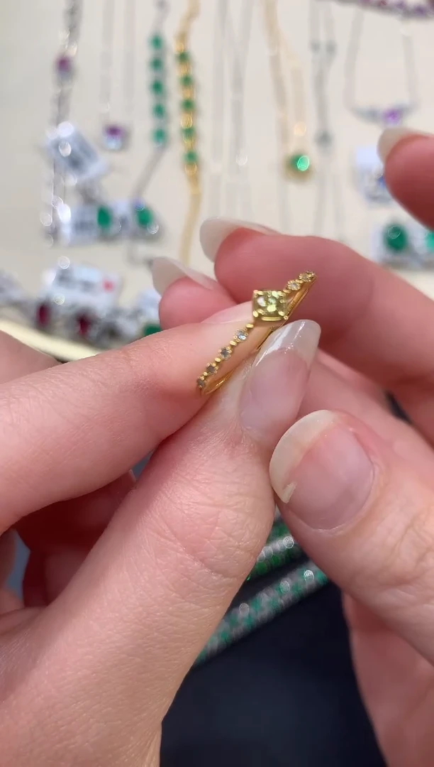 【闪购商品】钻石戒指18K金镶嵌A435|1800