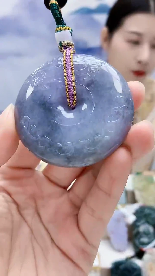 未镶嵌定制翡翠4812lr-毛货挂件70