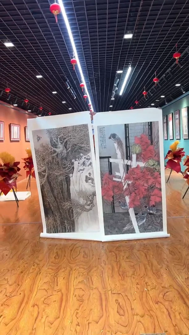 【闪购商品】国画周建真老师绘画作品12-64