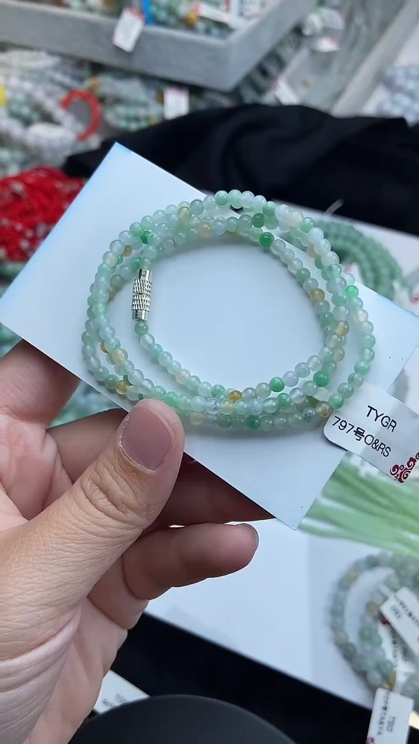 未镶嵌手链翡翠i****y翡翠手串14