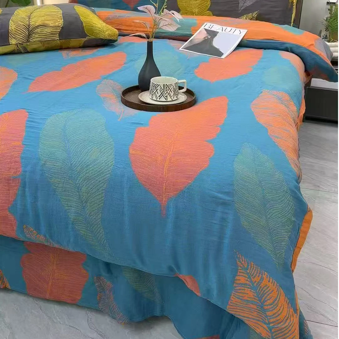 【宏图-单人夏凉被】 150*200米双层纱A类可机洗