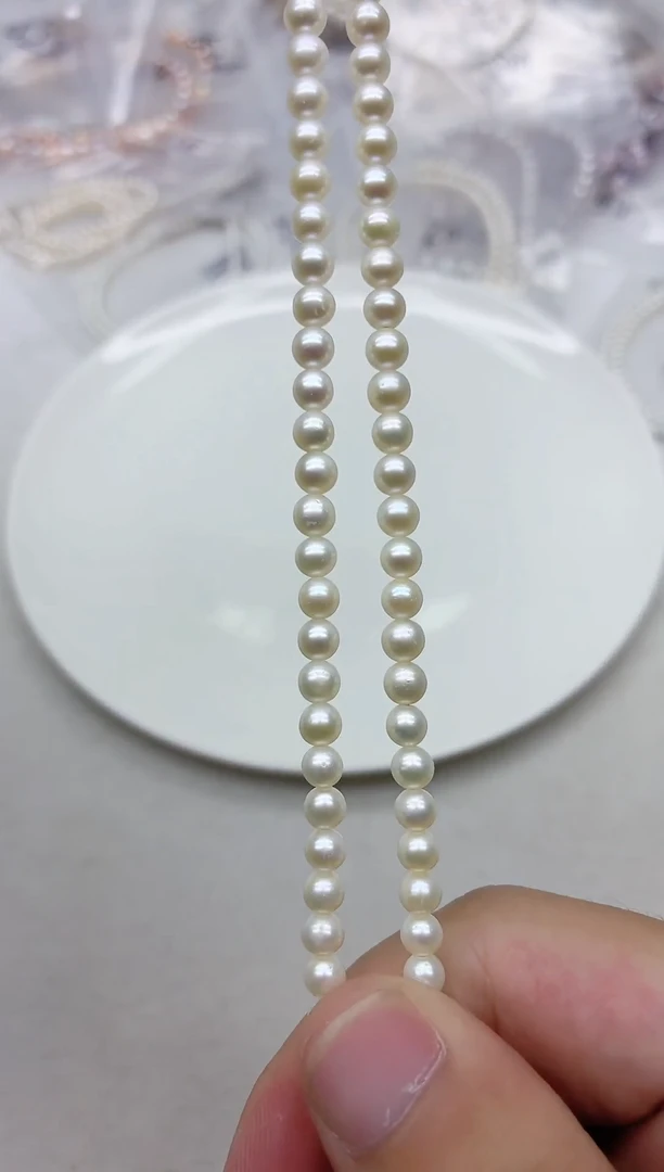 淡水珍珠未镶嵌项链B20